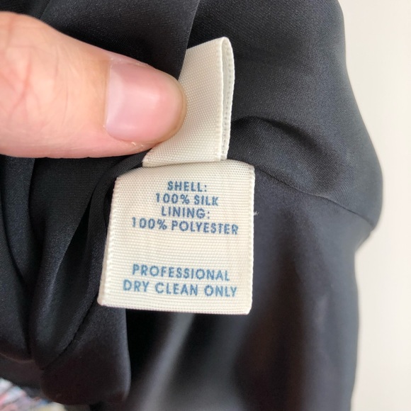 Rebecca Minkoff Paisley Silk Hi Low Mini Dress - Picture 8 of 8